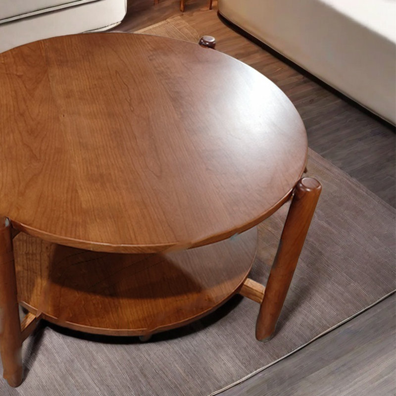 Solid wood wooden stable coffee table