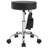 Kennlee Adjustable Height Lab Stool with Removable Casters/Wheels