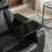 270 Degree Swivel PU Leather Power Recliner Individual Seat Recliner With Tray Table,  Phone Holder, Cup Holder,  USB Port, Hidden Arm Storage For Living Room-800795320