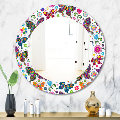 Spring Pattern - Modern Mirror