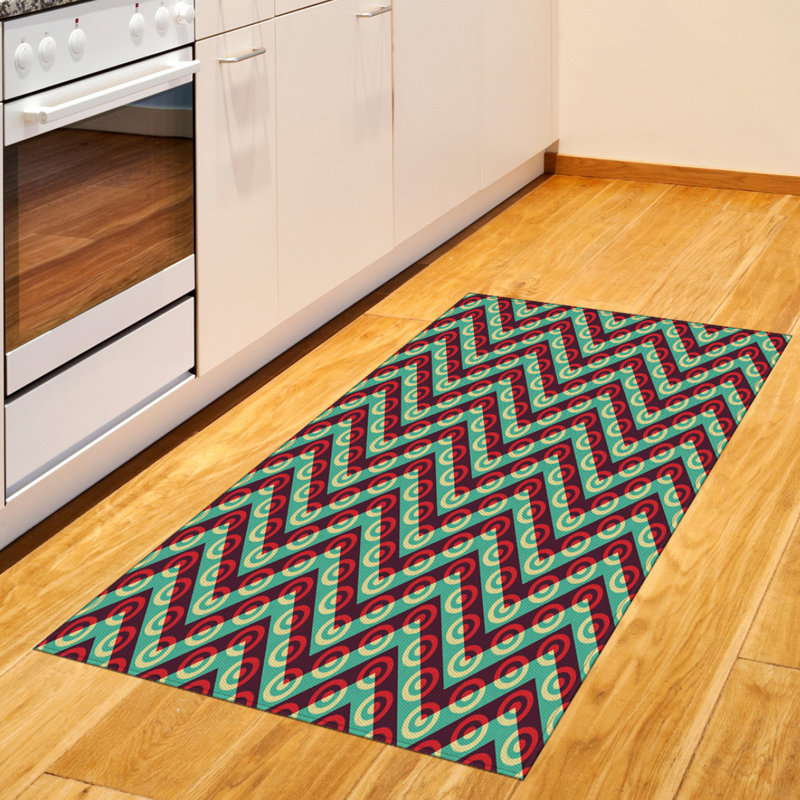 Geometric High Density Long Fiber Poly Threads Decorative Area Rug Carpet