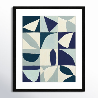 Hestia "Yellow Mayan I Blue Version" Print