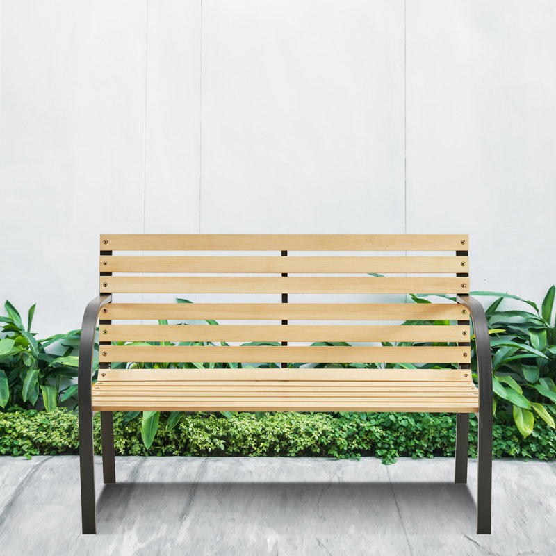 Folcroft Iron Outdoor Bench