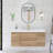 Cathlene 48'' Single Sink Wall Mounted Bathroom Vanity with Cultured Marble Top-976675002