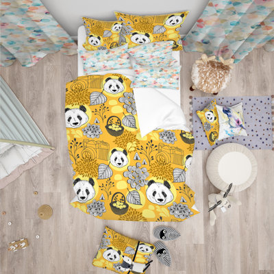Ensemble de housse de couette oriental kids