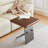 Simple walnut solid wood square coffee table