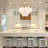 Modern-8 Light Dimmable Gold Crystal Chandelier
