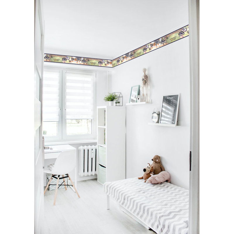 Bordure de papier peint L 15 pi x l 6 po Janaisa