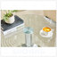 Table basse en verre trempé durable avec base en métal, hauteur de 17,7 pouces, design luxueux et léger pour les maisons modernes-129149186