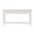 Arnissa 54 in. W Rectangular Solid Wood 2 Drawer Console Table with Open Lower Shelf