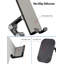 Support pour téléphone portable Oyclone, support de support de téléphone portable pliable à hauteur et angle réglables pour bureau, support pour téléphone portable plus grand compatible avec les tablettes de 4,7 po à 13 po, noir