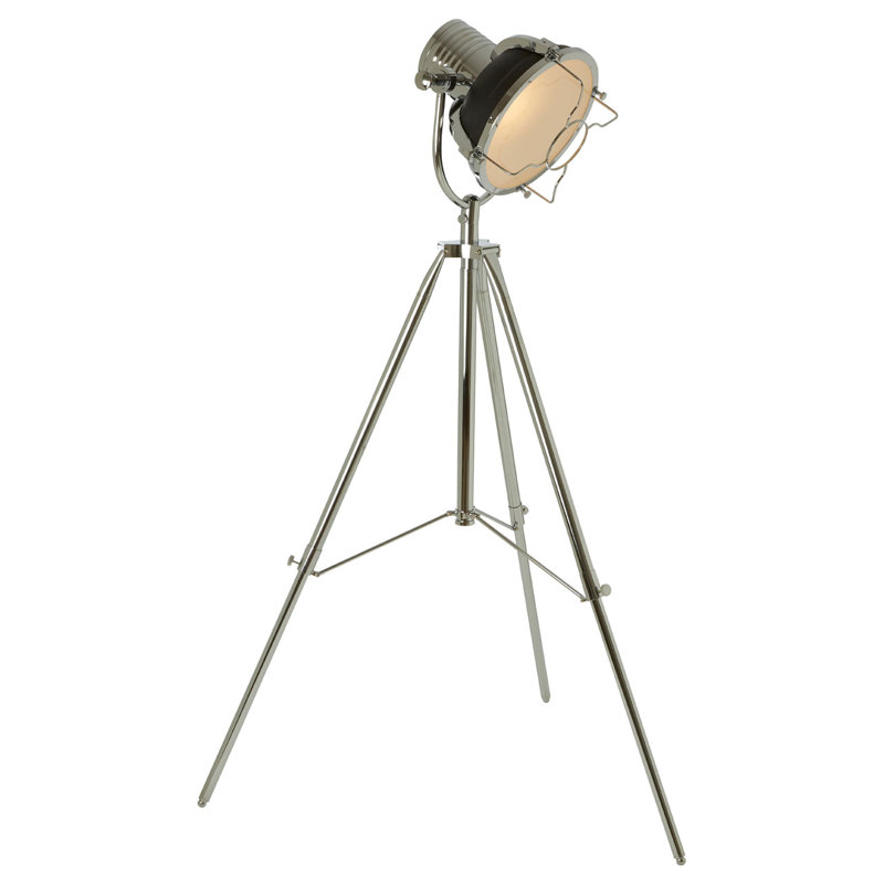 Ochlocknee 188cm Tripod Floor Lamp, Matte Black