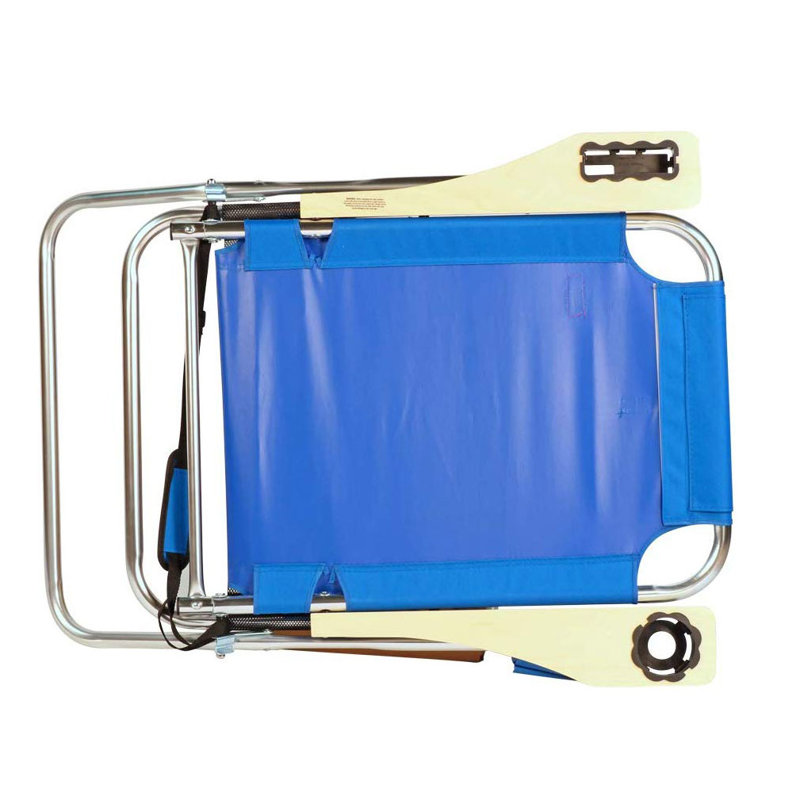 Folding Beach Chair, Dark Blue