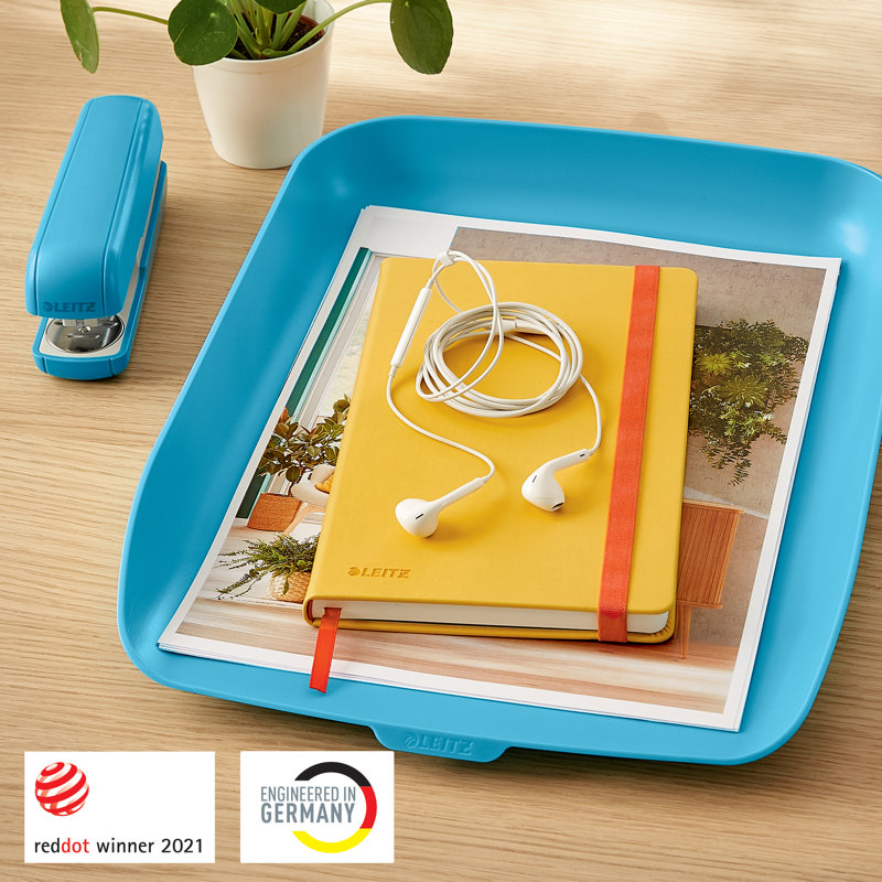 Cosy Plastic Desk Organiser, Blue