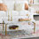 Table basse Marble Iron Crown