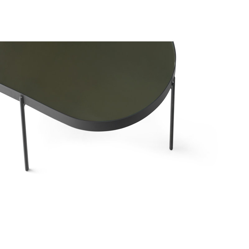 Norm Architects Coffee Table, 13.8" H x 38" L x 19.5" W, Brown