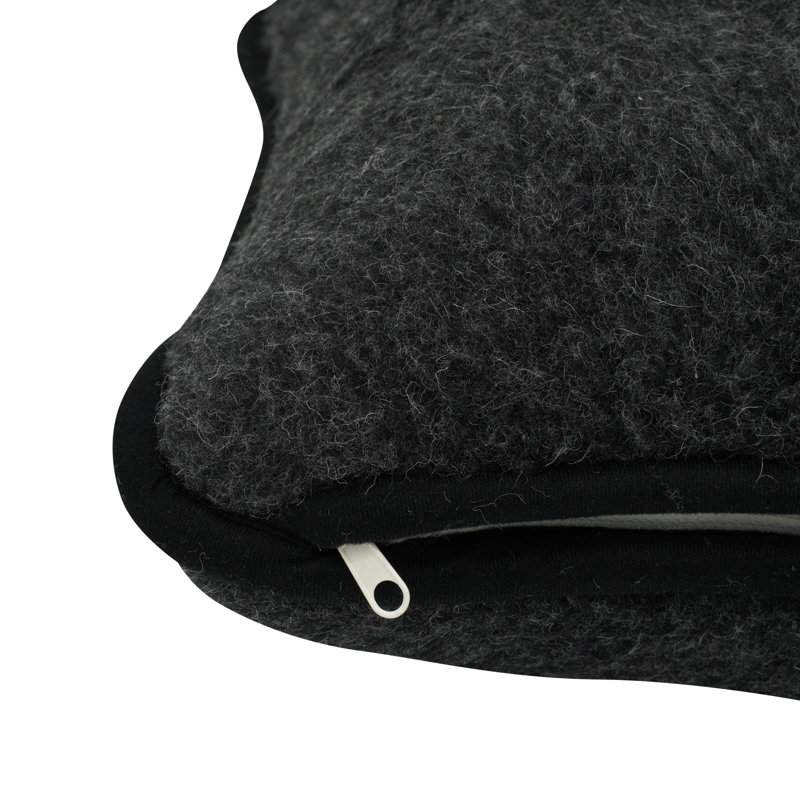 Oloughlin Square Cushion, Black