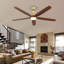 Ventilateur de plafond avec télécommande-718572070