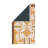 🌻 Retro Orange Burst Geometric Woven Rug