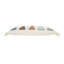 Coussin en coton avec broderie et frange-716615243