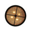 Rustic Lodge 4 - Light Glass Chandelier