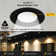 NUWATT 6 Pack, Black MR16 LED Retrofit Recessed Lighting 4 Inch, 12V LED Light 5CCT Selectable 2700K/3000K/3500K/4000K/5000K 660LM 10W Dimmable, MR16 GU5.3 LED Bulb Low Voltage 75W Halogen Replacement