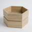 Hexagon Terrace Planter Box Short - Ash Brown-94764535