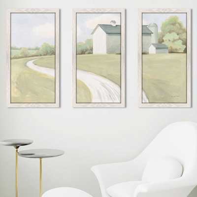 "Tranquil Scene" par James Wiens, impression sur acrylique 3 pièces
