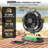 Misting Fan Portable 6L Bucket Camping Fan With Led Light Remote & Hook, 4 Spray Mister, Black-120539102