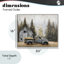 Giclée encadrée Autumn Barn & Pine Forest, conception par Imagine It Images-690190922-690190967