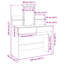 Dressing Table with Mirror-114308534