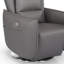 Fauteuil inclinable gris Hyland