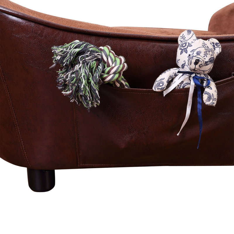 Effie Orthopedic Polyester Pet Bed, Small (66.5cm L x 40.5cm W)