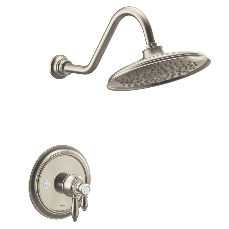 Weymouth M-CORE 4-Series Eco-Performance Shower Trim, Valve Required, Brushed Nickel