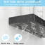 Tablettes murales de salle de bain Eifion