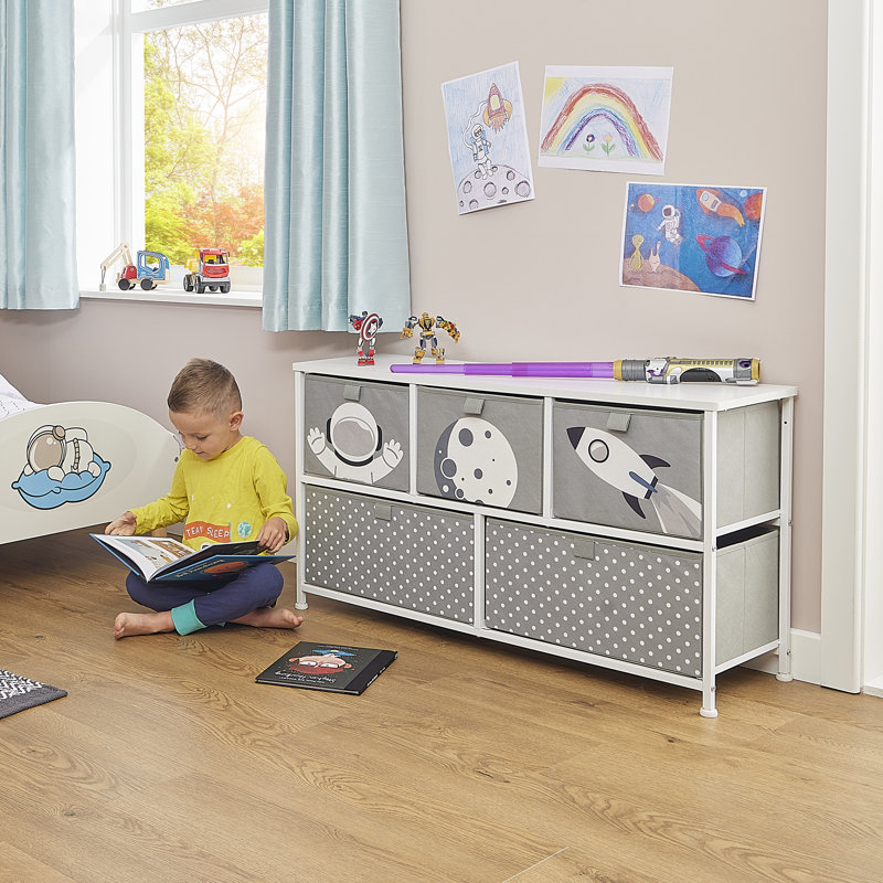 Kids Space 5 Drawer Storage Chest