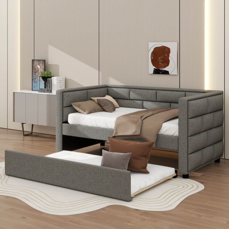 A Twin-Size Daybed With Built-In Trundle