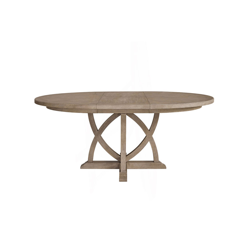 Round Expandable Dining Table, Kitchen Table