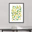Fanatical Dreams Green I Framed Painting Canvas