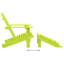 Chaise Adirondack de patio avec repose-pieds Wakarusa-96433962