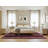Machine Washable Checkered Red Area Rug-1913815199