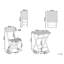 SOLAROLO 2 - Person Acacia Wood Patio Dining Set with Square Table