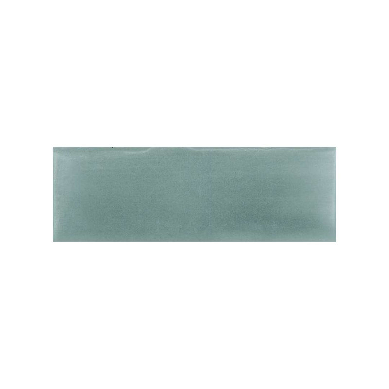 Galileo 2" x 6" Glossy Porcelain Wall Tile, Verdemare