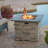 Stafford 24'' H x 32'' W Propane Fire Pit Table