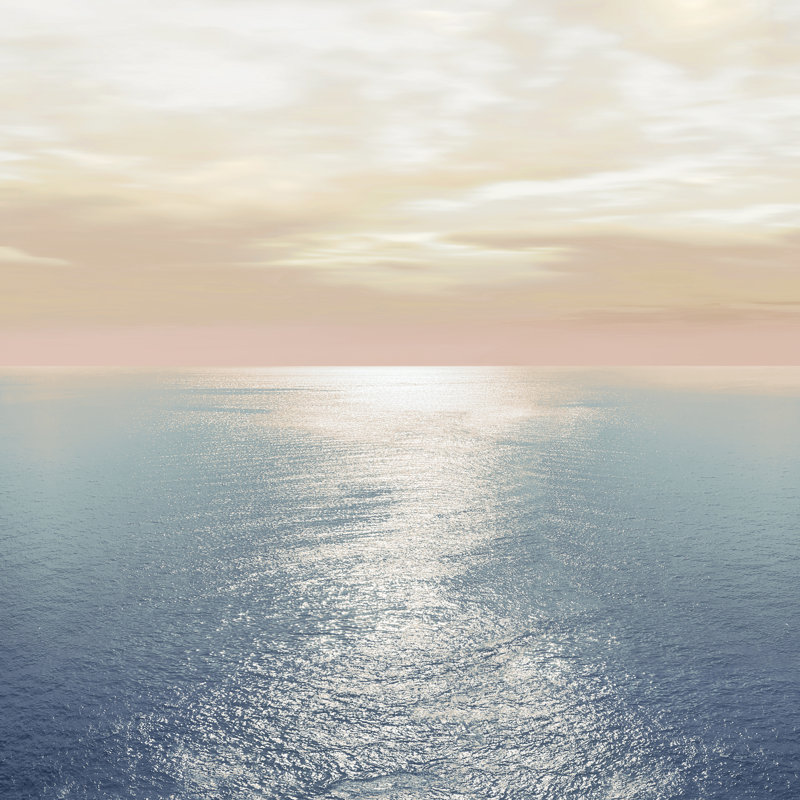 «Angelone Ocean Light I» par Maggie Olsen, reproduction sur toile tendue, H 12 po x l 12 po