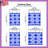 Blue Geometric Star Pattern Comforter-128003284