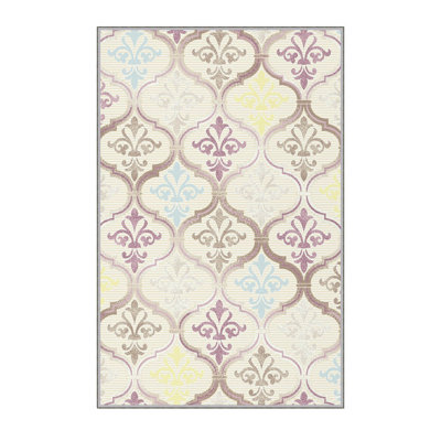 Premium Hall Carpet (2.6 x 9.8 ft), 1% Polyester, .3 in Pile Height | Antibacterial, Non-Slip Underside, 3D Digital Print | Machine Washable, Durable, Ideal for Home & Office, Easy Maintenance