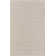 Wool Plaid Area Rug in Beige