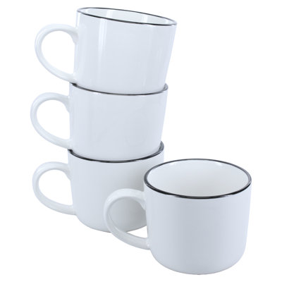BIA Cordon Bleu Silhouette Mugs, 14 Oz