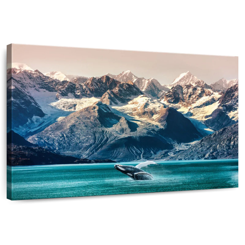 Alvord Alaskan Whale Backflip, 8" H x 12" W
